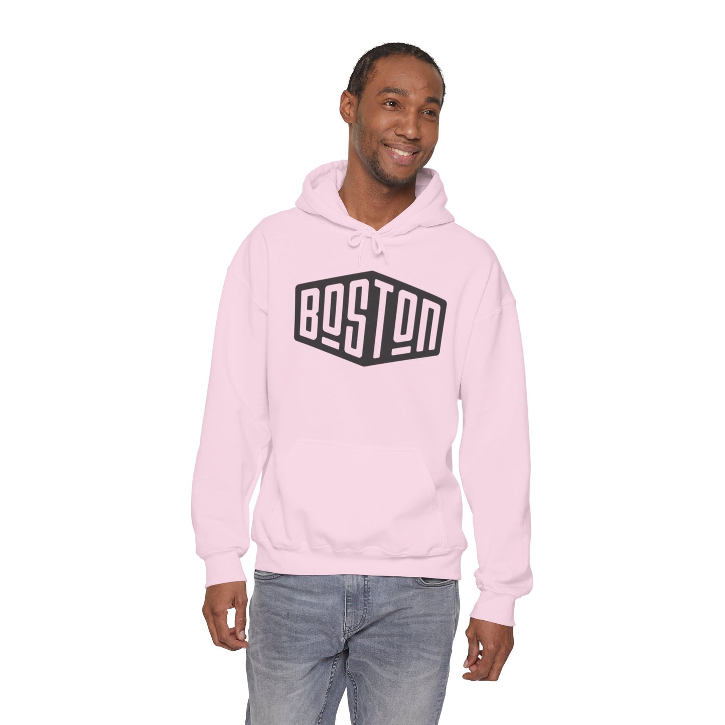 Boston Retro Shield Hoodie – Vintage City Logo Pullover