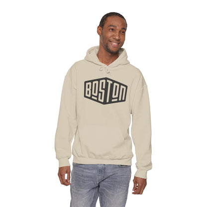 Boston Retro Shield Hoodie – Vintage City Logo Pullover