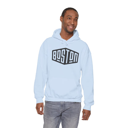 Boston Retro Shield Hoodie – Vintage City Logo Pullover