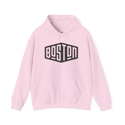 Boston Retro Shield Hoodie – Vintage City Logo Pullover