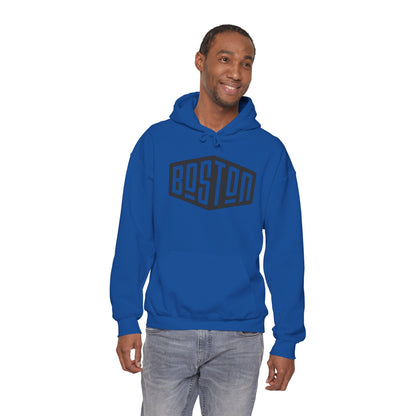 Boston Retro Shield Hoodie – Vintage City Logo Pullover