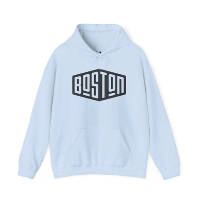 Boston Retro Shield Hoodie – Vintage City Logo Pullover