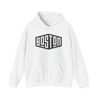 Boston Retro Shield Hoodie – Vintage City Logo Pullover