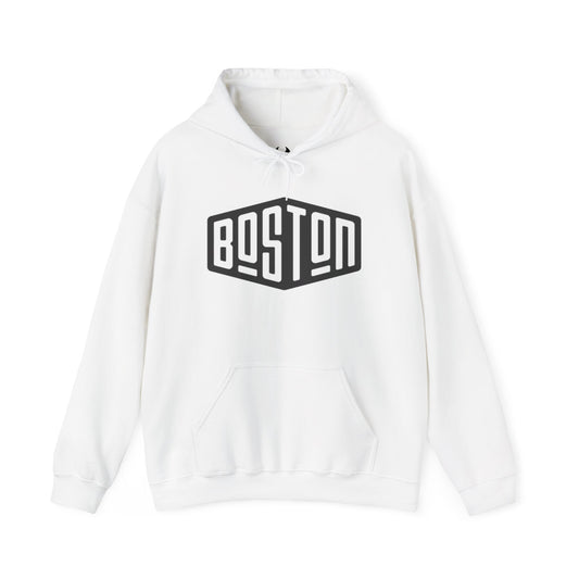 Boston Retro Shield Hoodie – Vintage City Logo Pullover