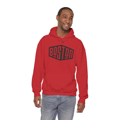 Boston Retro Shield Hoodie – Vintage City Logo Pullover